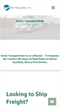 Mobile Screenshot of greentransportationinc.com